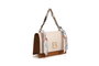 Lucky Bees Bolso Bandolera 918 Crema y Tostado